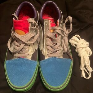 Marvel Avengers Captain America Special Addition Vans,  7.5 Men/9 Women